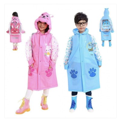 Raincoat school bag impermeable for children